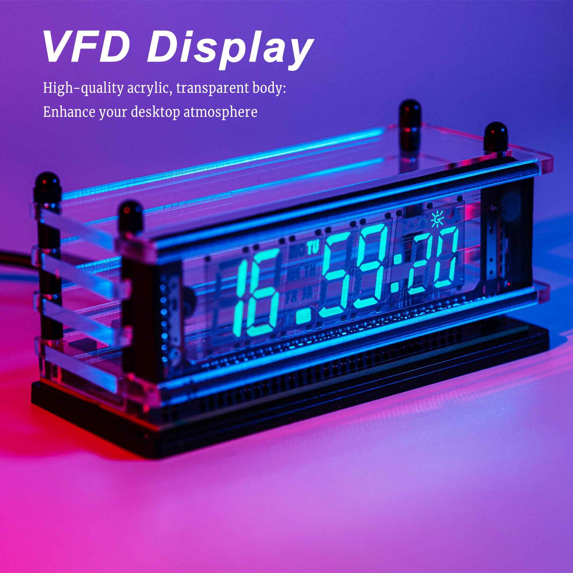 NEC VFD LD8113 x6本　時計 NEC VFD LD8113 x6本 時計 NEC/LD8113 VFD Clock part-1 | Garage Full