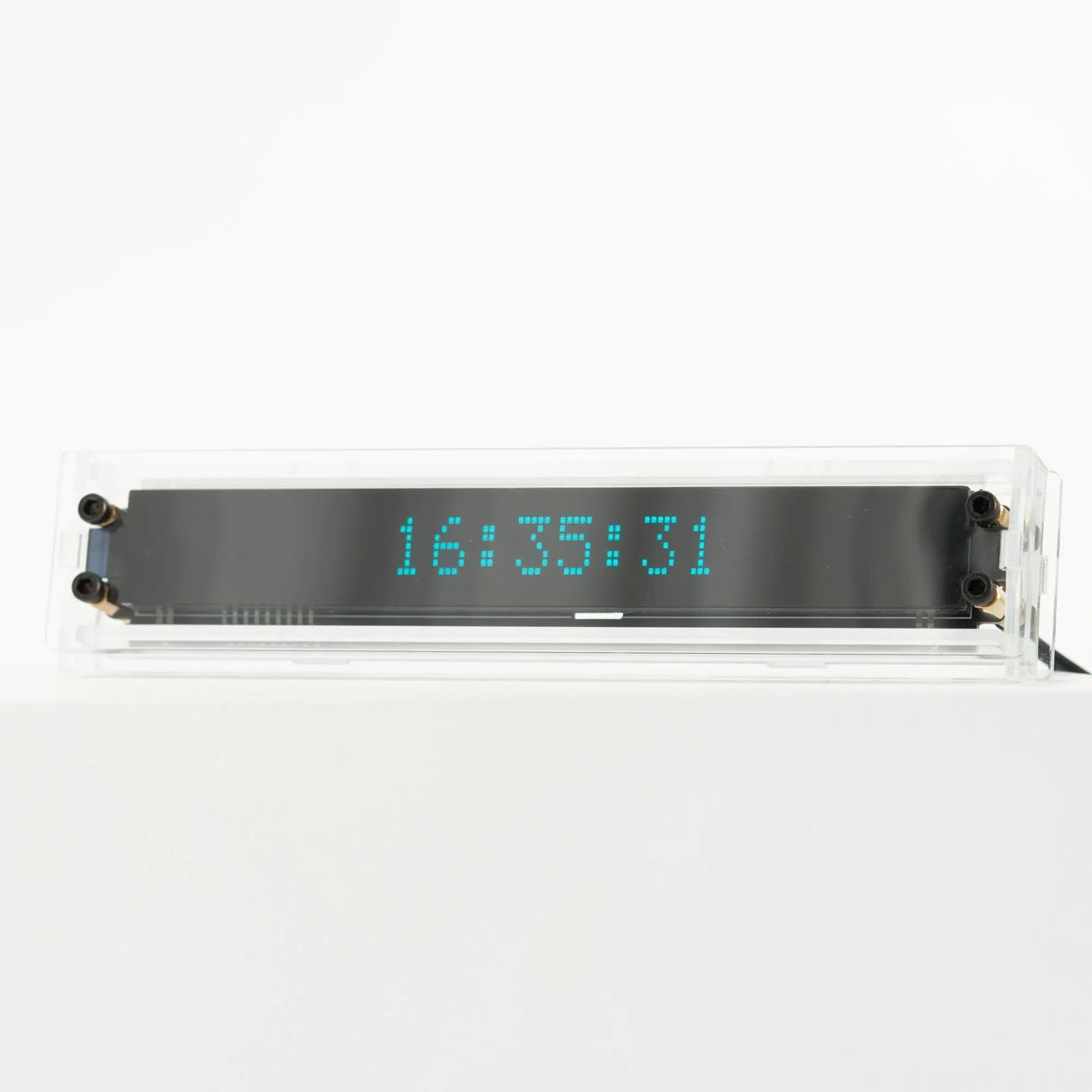 VCK 16 VFD Uhr | Punktmatrix-Vakuum-Fluoreszenzanzeige Tischuhr