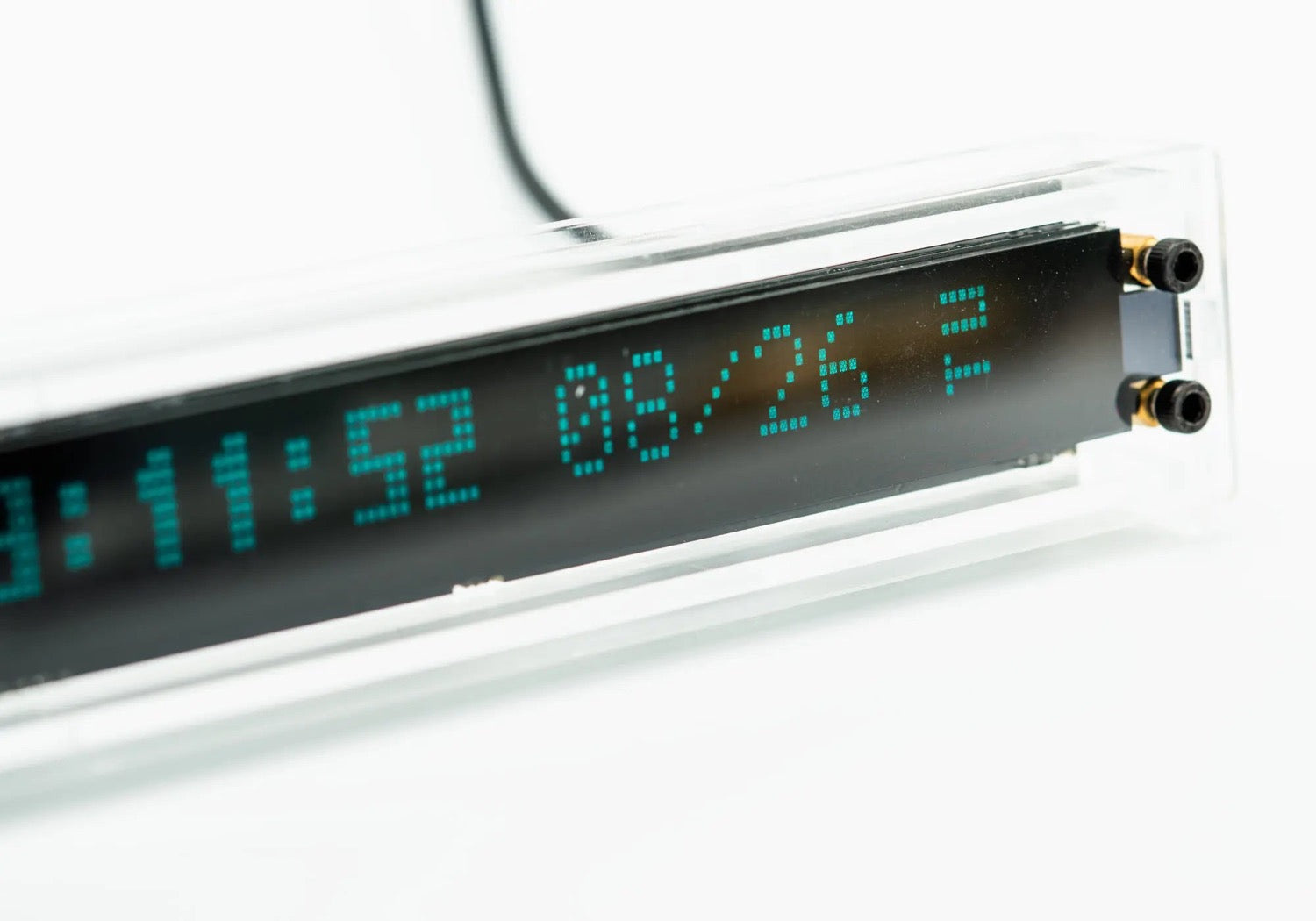 VCK 16 VFD Clock | Retro Digital Desk Clock | Nixie-Style Wi-Fi