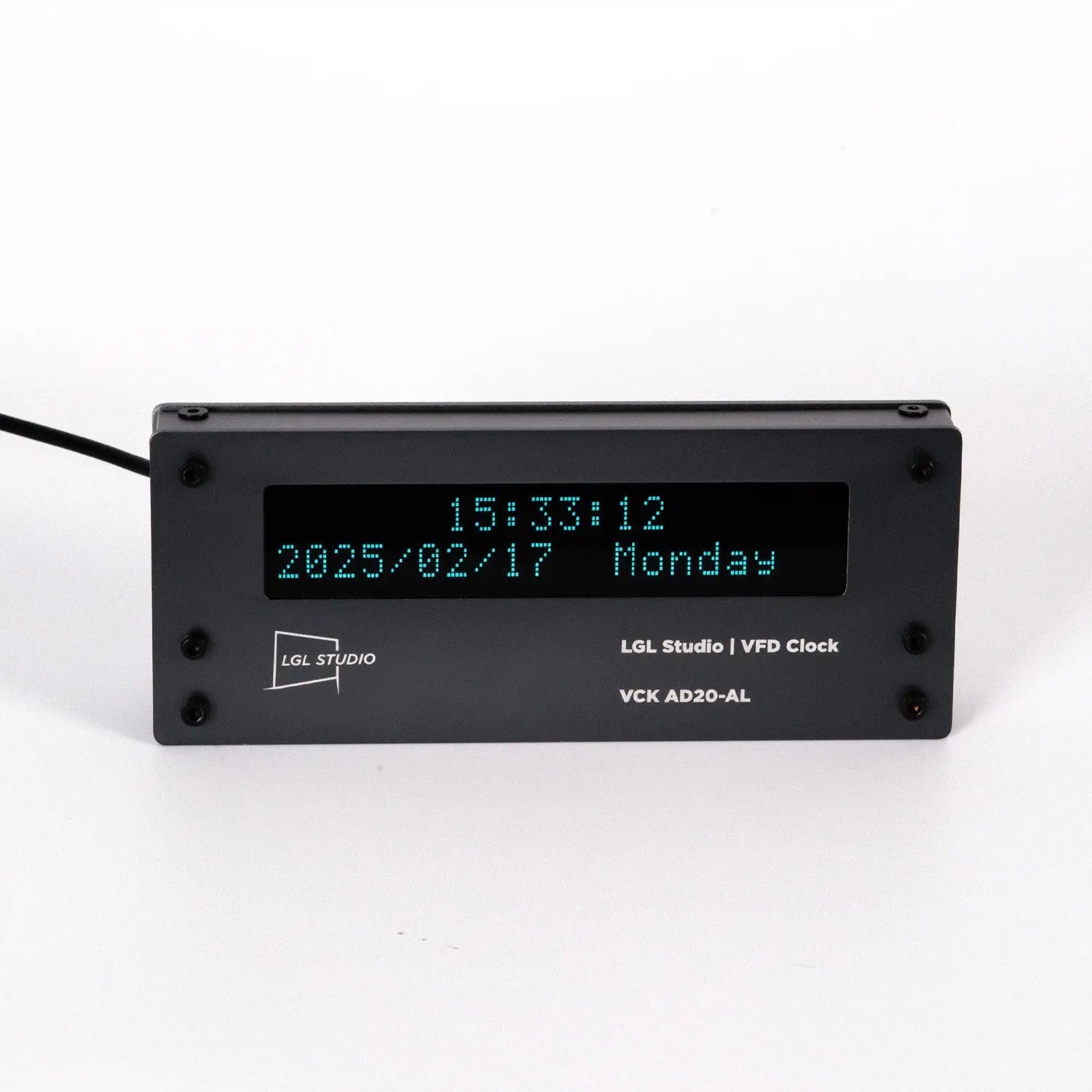 VCK-AD20-AL Vacuum Fluorescent Electronic Clock