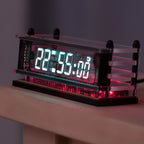 LGL Studio INB-06MM58T | 6-Digit VFD Desk Clock — Acrylic Edition