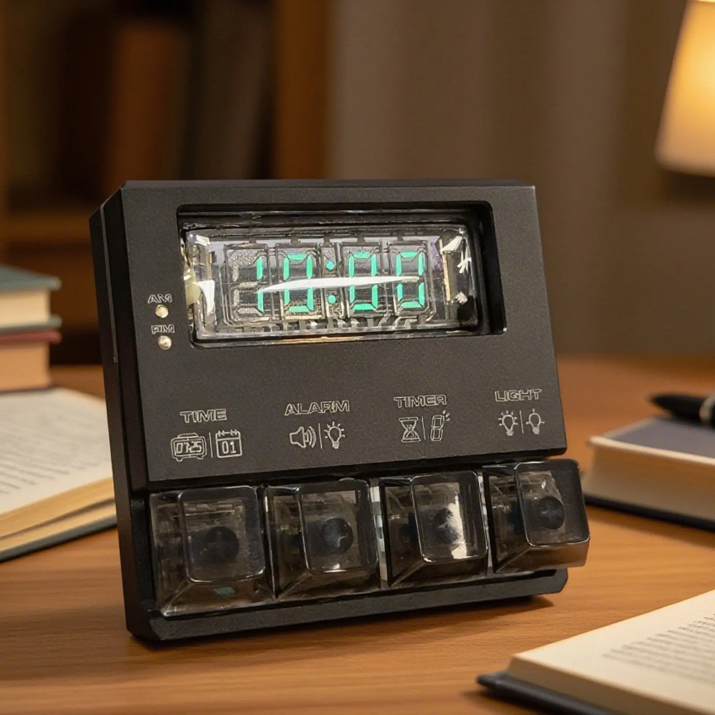 IVL2-7/5 VFD Clock | Soviet Vacuum Fluorescent Tube Desk Clock