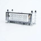 LGL Studio INB-06MM58T | 6-Digit VFD Desk Clock — Acrylic Edition