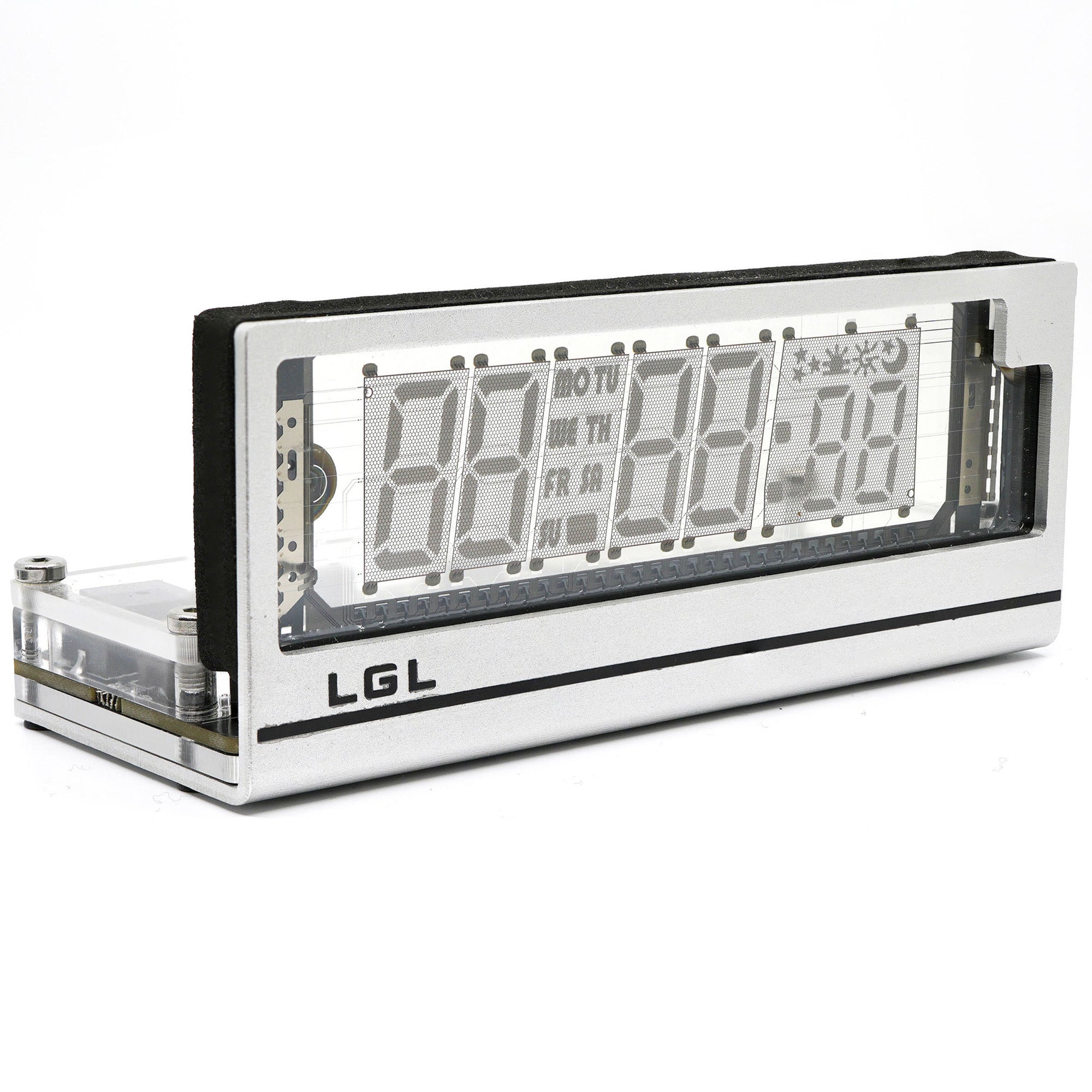 VCK 0658-L Vacuum Fluorescent Electronic Clock