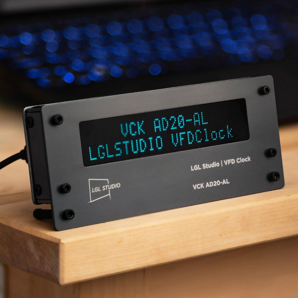 VCK-AD20-AL Vacuum Fluorescent Electronic Clock