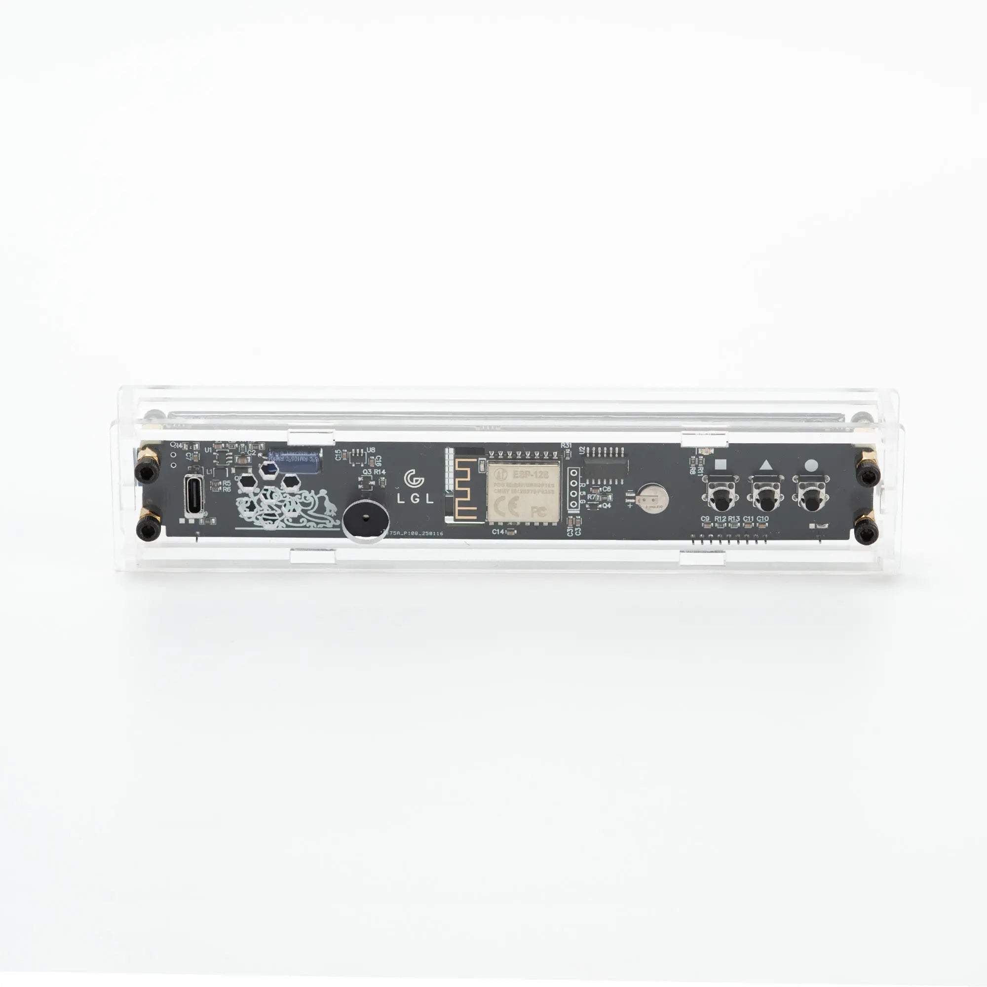 VCK 16 VFD Clock – 16-Digit Vacuum Fluorescent Desk Clock | LGL Studio