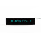 VCK 16 VFD Clock – 16-Digit Vacuum Fluorescent Desk Clock | LGL Studio