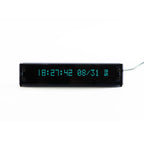 VCK 16 VFD Clock – 16-Digit Vacuum Fluorescent Desk Clock | LGL Studio