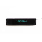 VCK 16 VFD Clock – 16-Digit Vacuum Fluorescent Desk Clock | LGL Studio