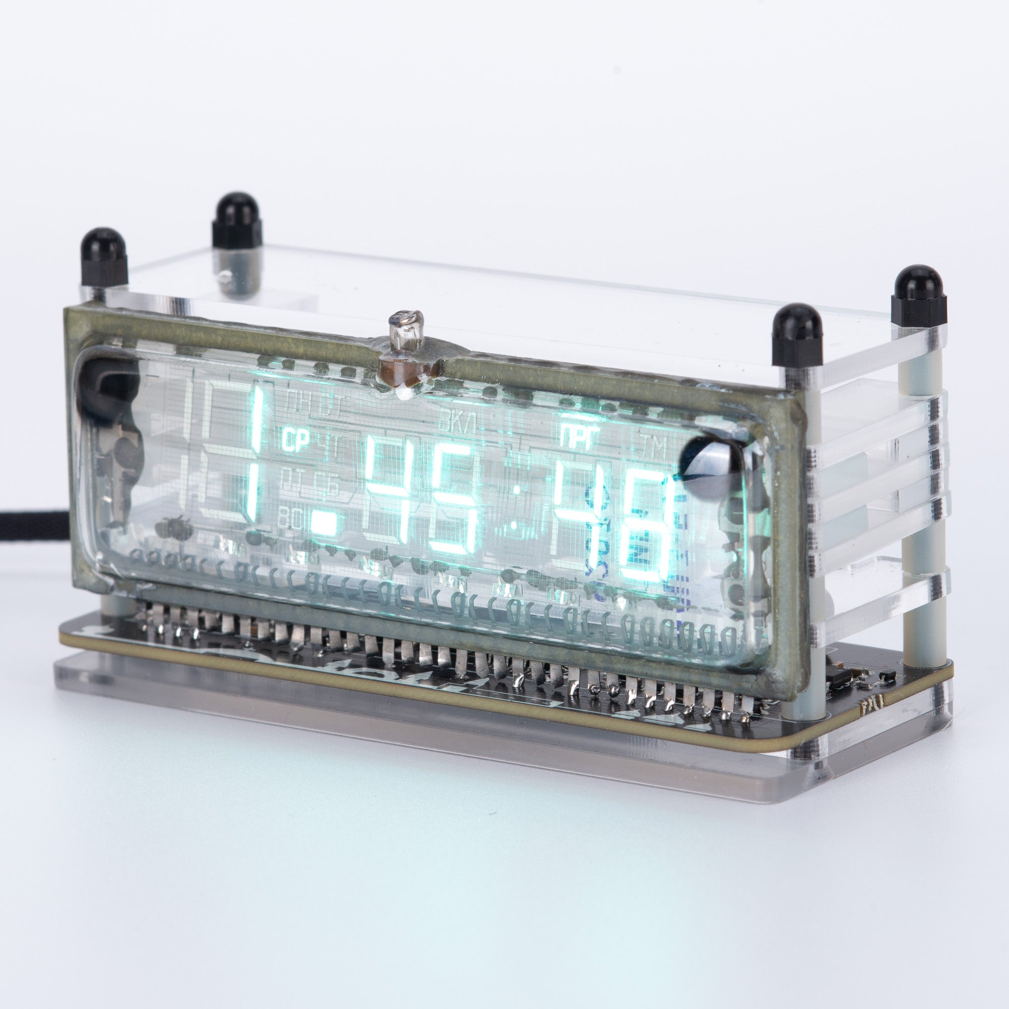 VCK 0658 VIM3-5/7 Vacuum Fluorescent Electronic Clock – LGL Studio