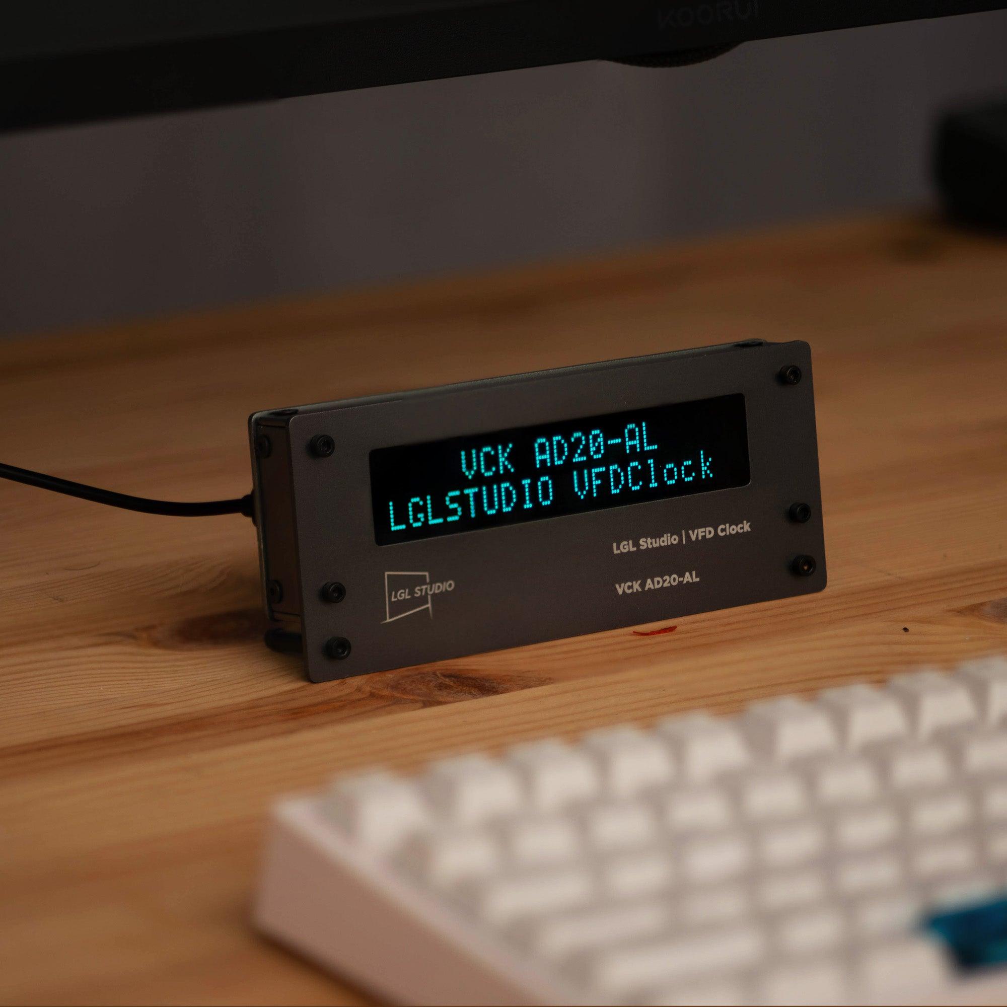 VCK-AD20-AL Vacuum Fluorescent Electronic Clock
